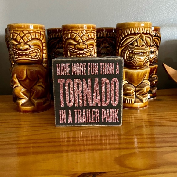 Have More Fun than a Tornado in a Trailer Park - Pink Glitter - Picture 4 of 11